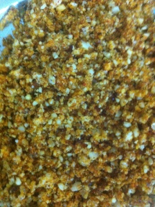 The spice mix for the stuffing..